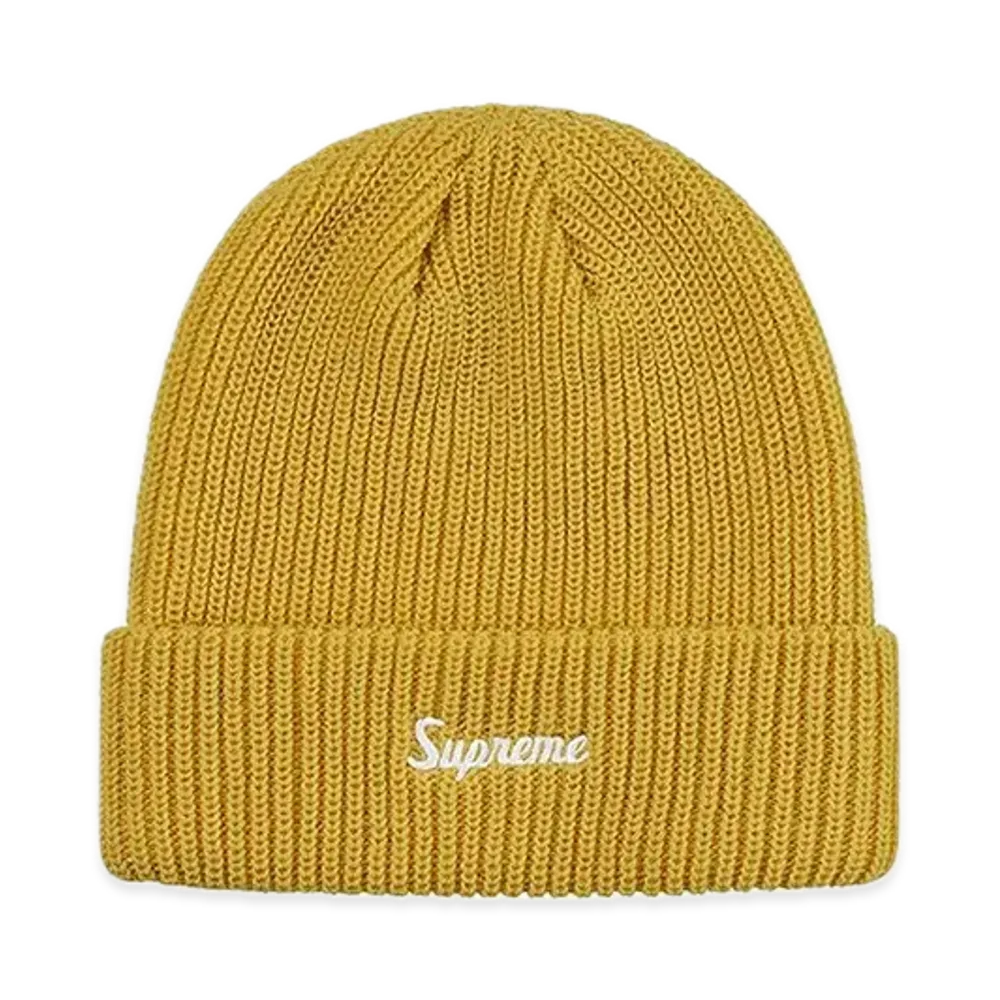 Supreme Loose Gauge Beanie "Sulfur" (20FW)