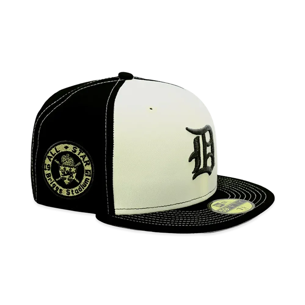 NEW ERA x THE CAP 59Fifty Return to Origin Detroit Tigers "Chrome White/Black"