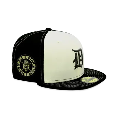 NEW ERA x THE CAP 59Fifty Return to Origin Detroit Tigers "Chrome White/Black"