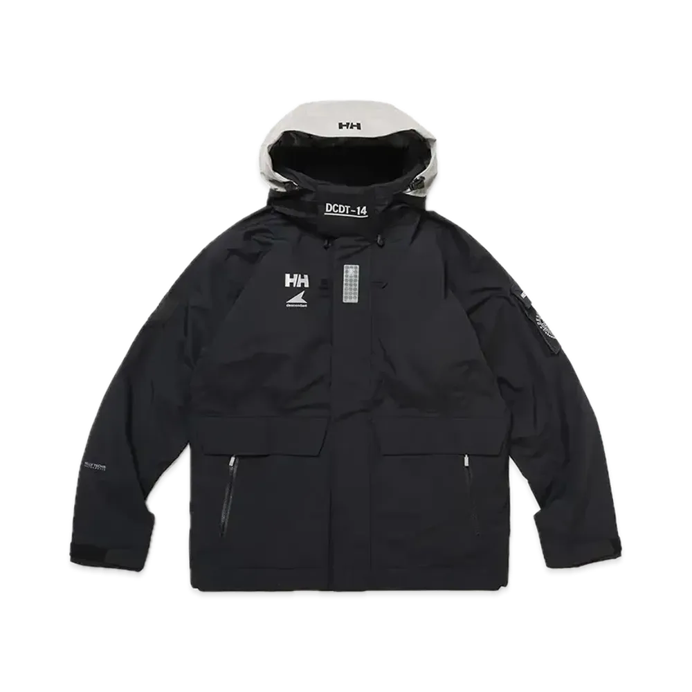 DESCENDANT x HELLY HANSEN Spindrift Helly Tech Jacket "Black"