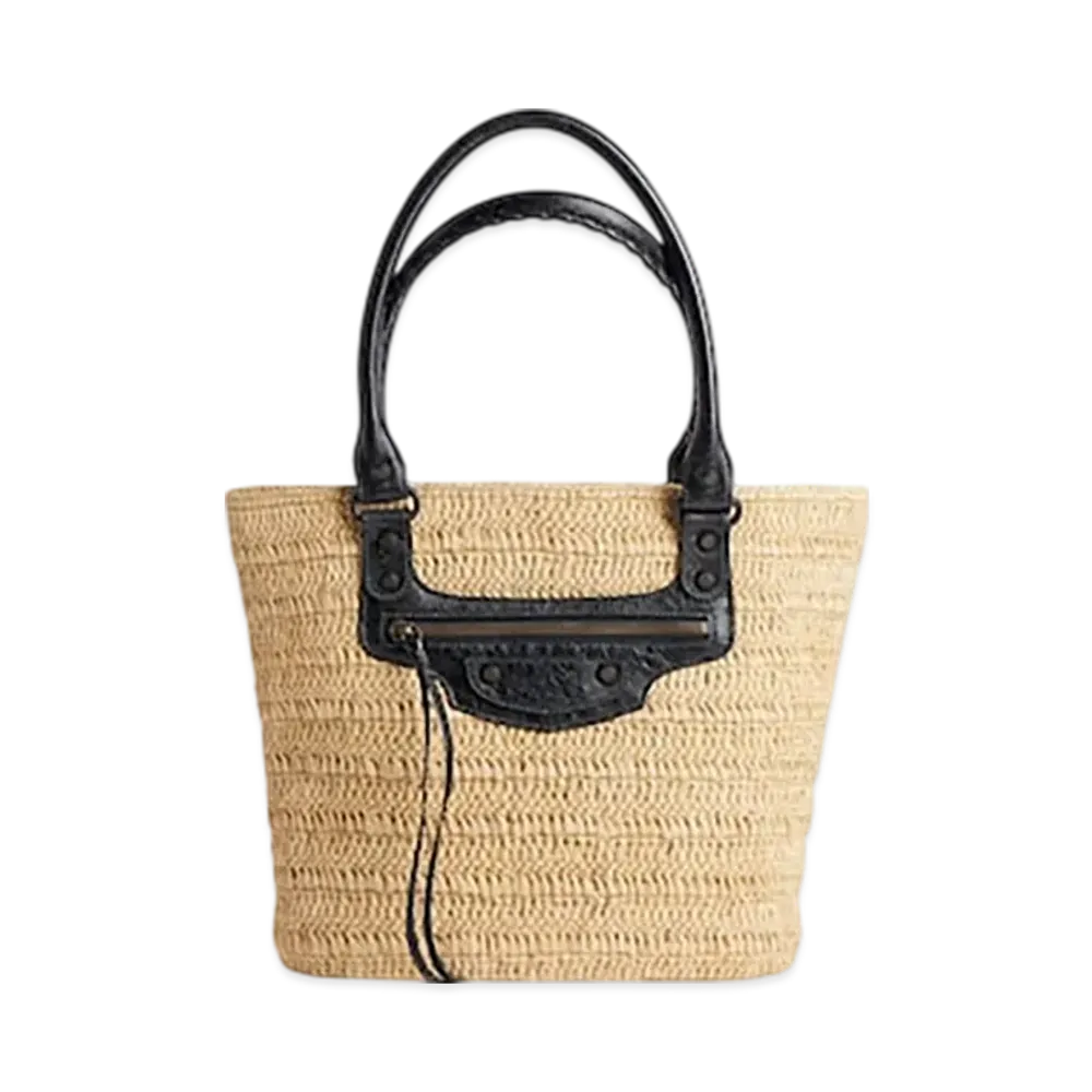 BALENCIAGA Le City Small Basket Japan Exclusive "Natural/Black"