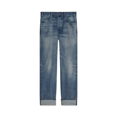 CELINE Regular Jeans / Union Wash Denim "Union Wash"