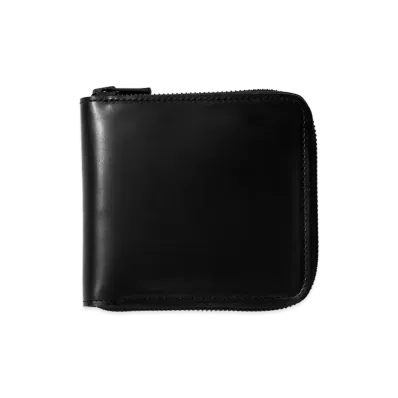 NEEDLES Single Wallet Steer Leather "Black"