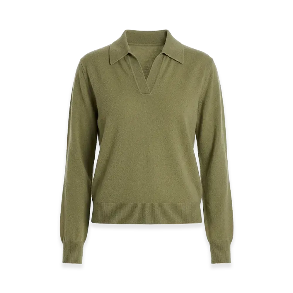 Maison Margiela Women's Polo Shirt "Green"