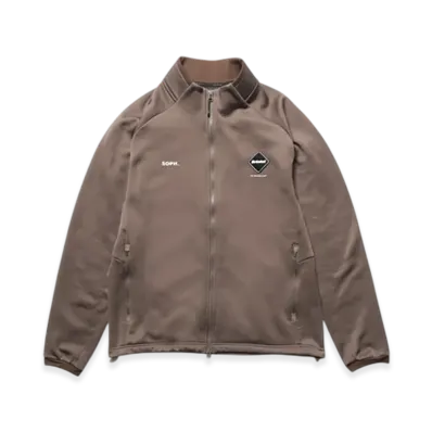 F.C.Real Bristol Stretch Fleece Stand Collar Blouson "Mocha"