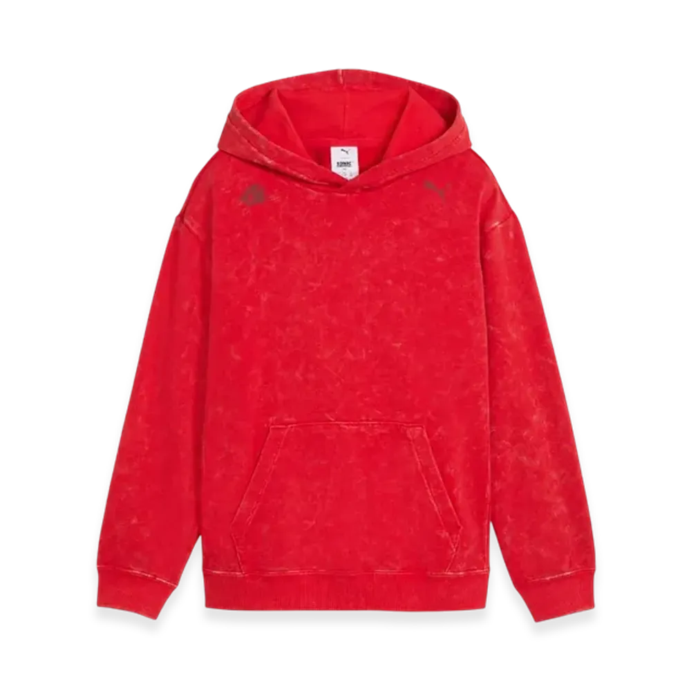 PUMA x SONIC Boys Relaxed Graphic Hoodie 128-164cm "Red"