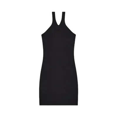 Courreges Criss Cross 90'S Mini Dress "Black"