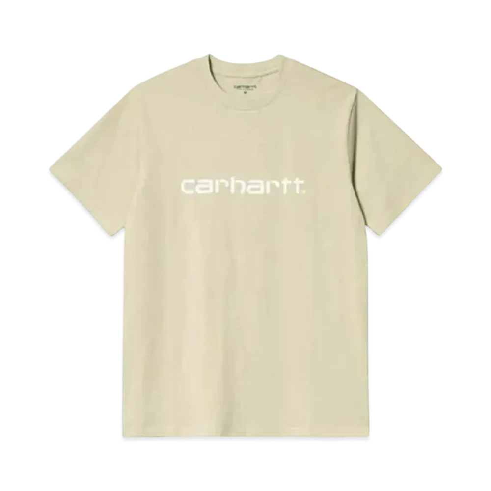 Carhartt WIP S/S Script T-Shirt "Wall/Wax Khaki"