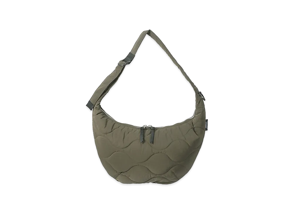 COMME des GARCONS HOMME Nylon Ripstop Quilted Bag "Khaki"