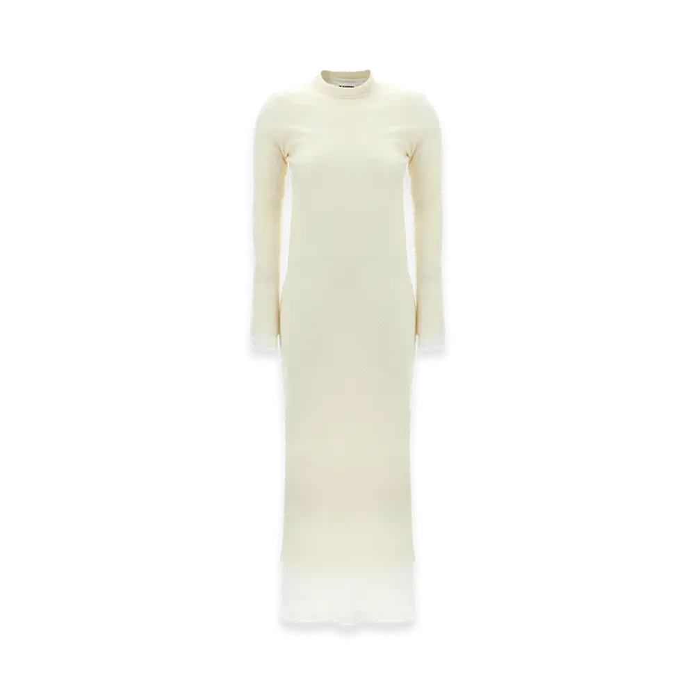 Jil Sander Women's Dress With Petticoat "White"