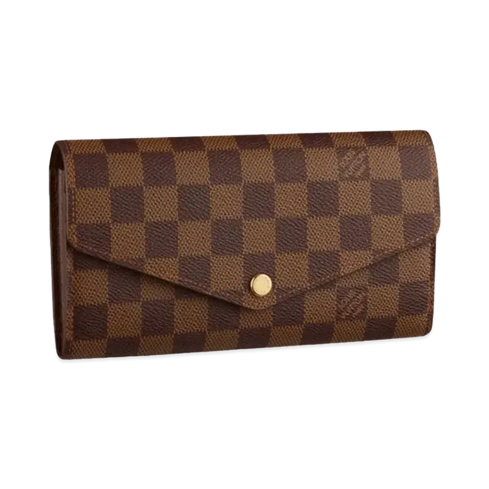 Louis Vuitton Sarah Wallet Damier Ebene "Brown"