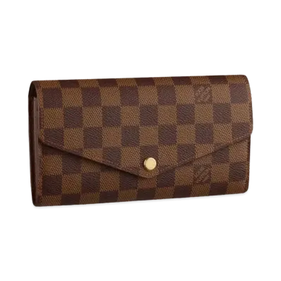 Louis Vuitton Sarah Wallet Damier Ebene "Brown"