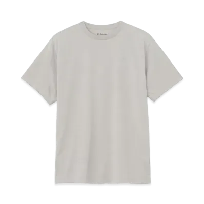 Goldwin Lettered Print T-shirt (Unisex) "Light Gray"