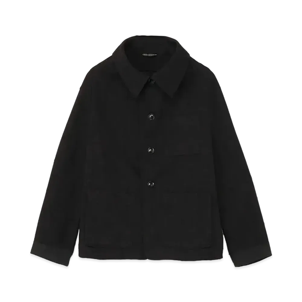 Yohji Yamamoto Y's HOLED JACQUARD DESGINED JACKET "Black"