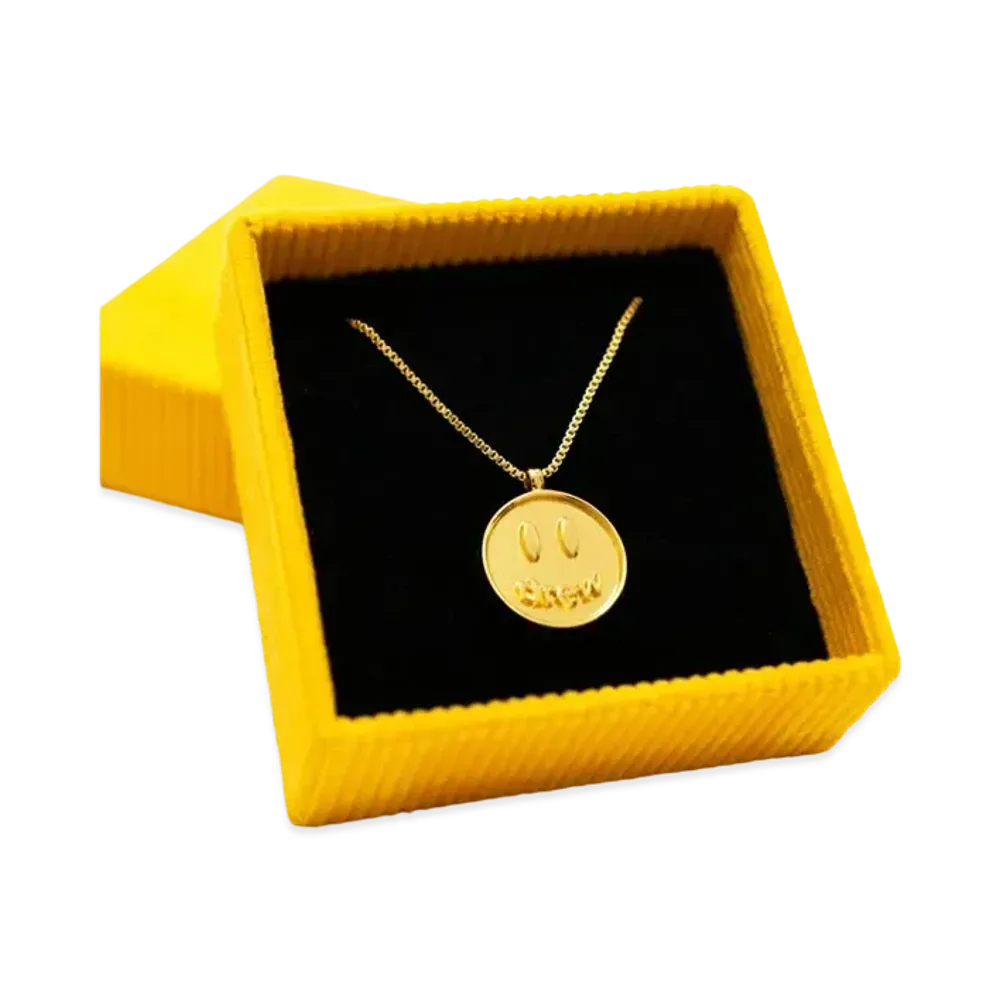 drew house mascot pendant necklace "Gold"