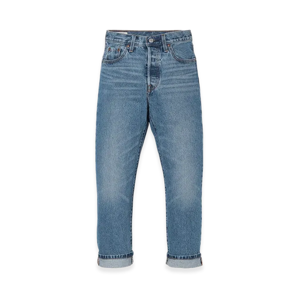 Levi's 501 Crop Jeans "Medium Indigo"