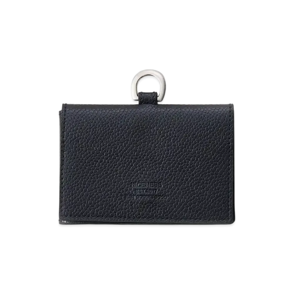 NICENESS Biafra L-Shape Card Case "Black"