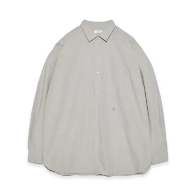 nanamica Regular Collar Wind Shirt "Gray"