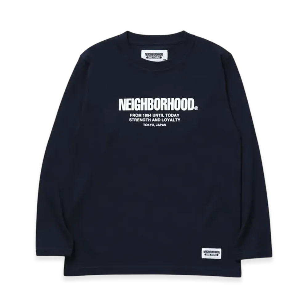NEIGHBORHOOD Ot. Tee LS-3 "Navy"