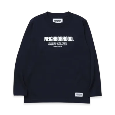 NEIGHBORHOOD Ot. Tee LS-3 "Navy"