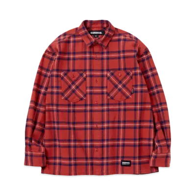 NEIGHBORHOOD Tartan Check Shirt LS "Red"