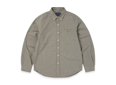 thisisneverthat Lightweight Plaid Shirt "Beige"