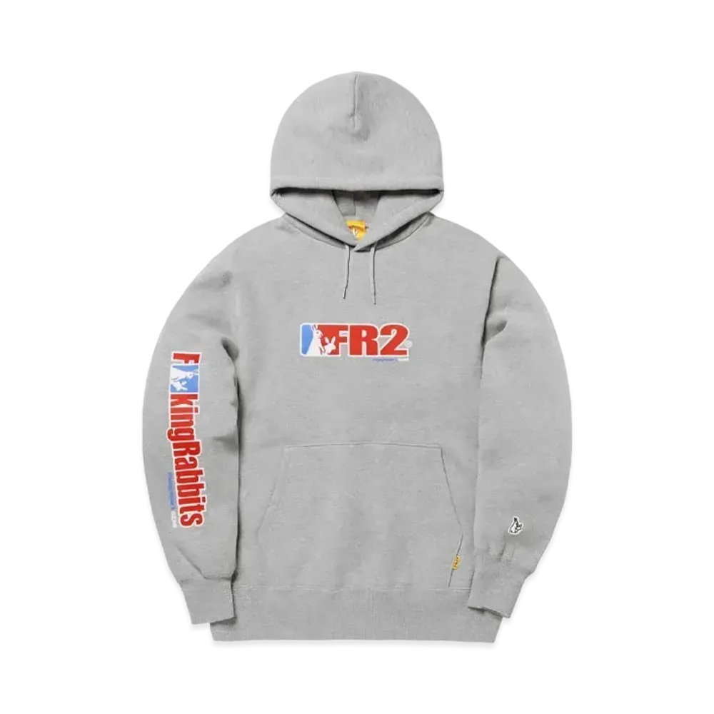 FR2 Tricolor Logo Hoodie "Gray"