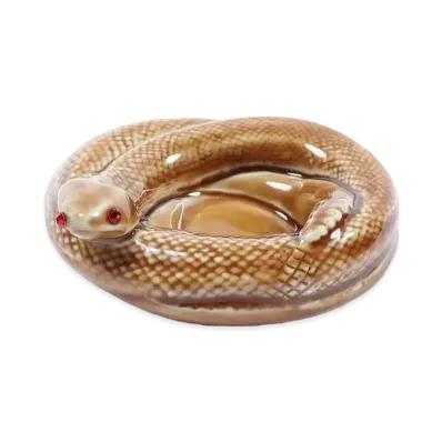 WACKO MARIA Wolf's Head / Snake Ashtray "Beige"