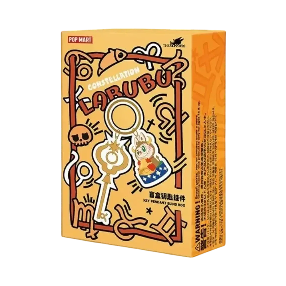 POP MART THE MONSTERS LABUBU Constellation Series Key Pendant Set [Piece]