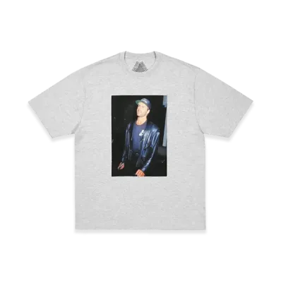 PALACE George Michael T Shirt "Grey Marl"