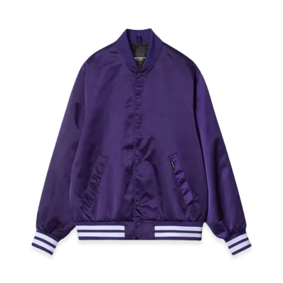 Carhartt WIP Women's Class Of 89 Bomber Jacket "Tyrian"