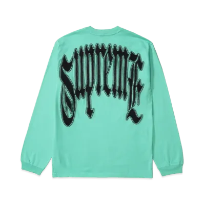 Supreme Intarsia L/S Top "Teal"