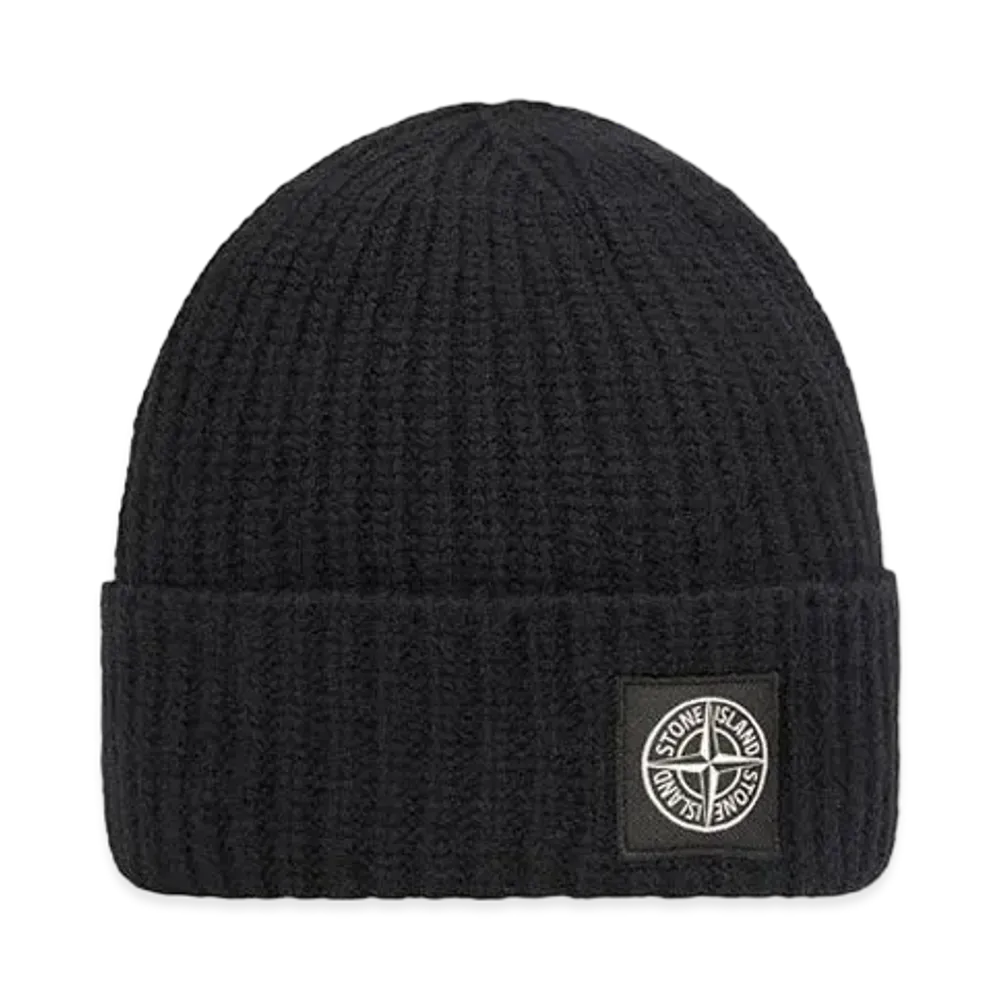 Stone Island N10B5 GEELONG WOOL "Black"