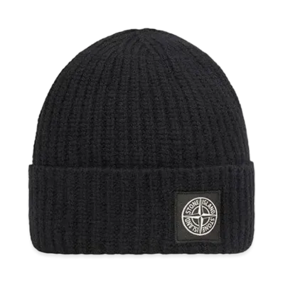 Stone Island N10B5 GEELONG WOOL "Black"