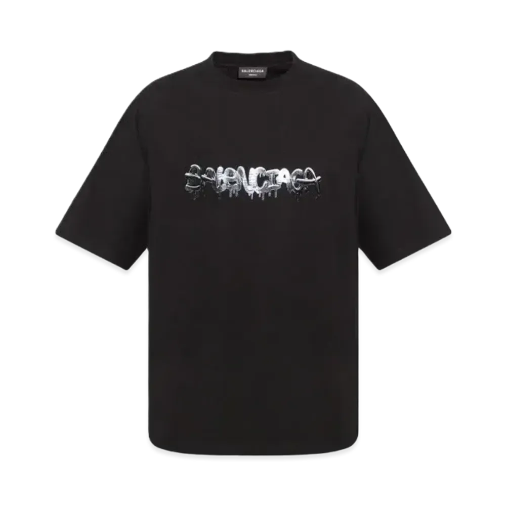 BALENCIAGA Slime T-shirt Medium Fit "Black"