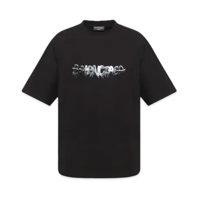 BALENCIAGA Slime T-shirt Medium Fit "Black"