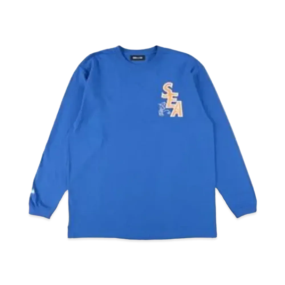 WIND AND SEA x STUDIO 33 L/S T-shirt "Blue"