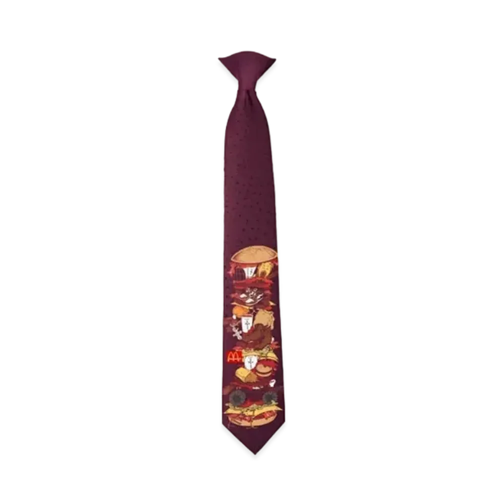 Travis Scott Cactus Jack x McDonald's Cj Burger Tie "Brown"