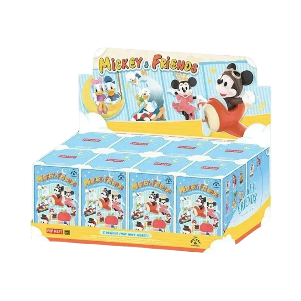 POP MART The Wonderful Dreams of Mickey and His Friends Series Scene Set [Assortment Box]