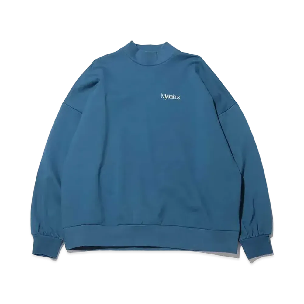 atmos pink x Gelisis High Neck Logo Sweatshirt "Blue"
