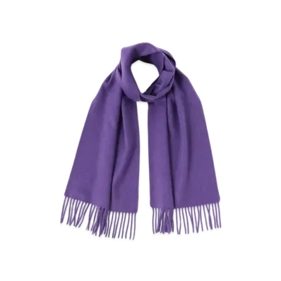 BEAMS Cashmere Scarf Solid "Purple"