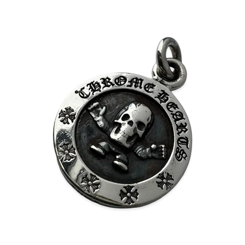 Chrome Hearts Foti Medal Charm "Silver"