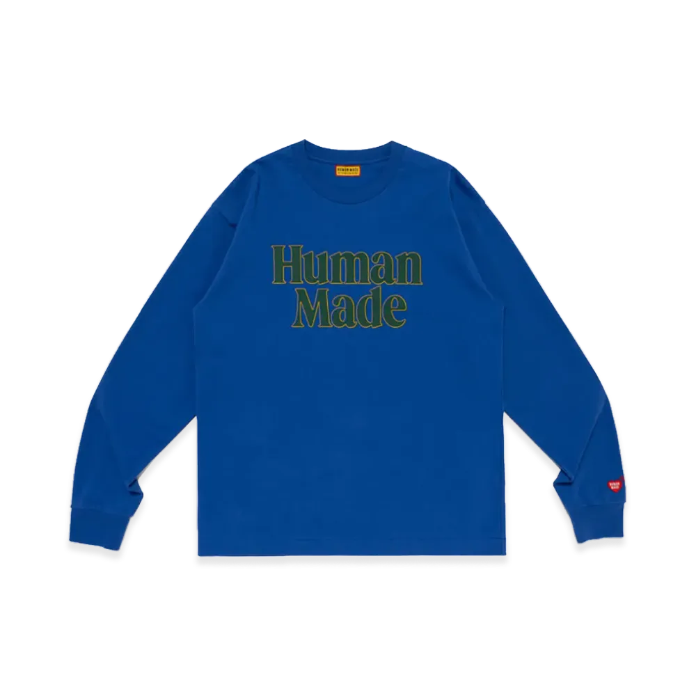 HUMAN MADE Graphic L/S T-Shirt "Blue"
