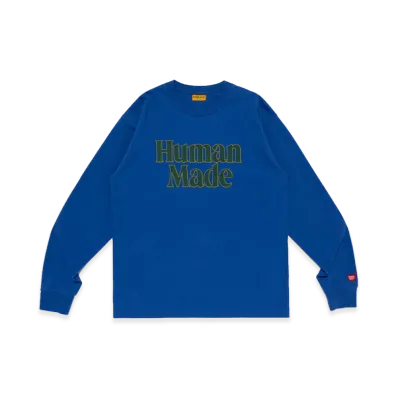 HUMAN MADE Graphic L/S T-Shirt "Blue"
