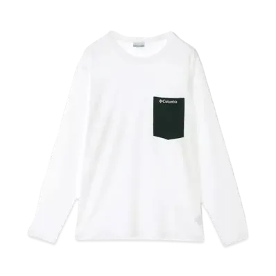 Columbia Yonge Street Long Sleeve Crew "White Spruce"