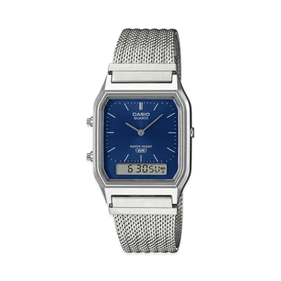 Casio Classic AQ-230EM-2AJF "Silver/Blue"