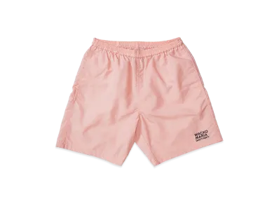 WACKO MARIA Nylon Board Shorts "Pink"