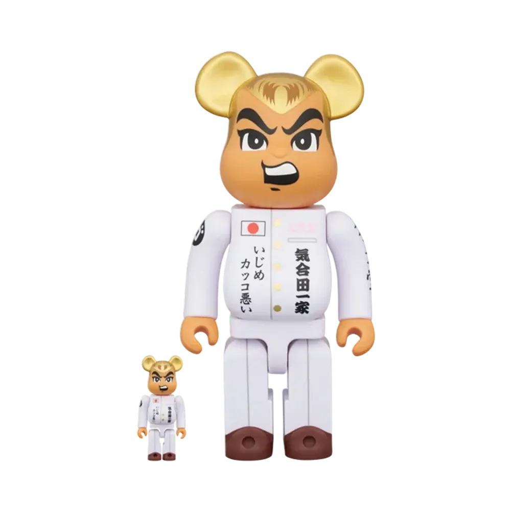 MEDICOM TOY "BEARBRICK" Kigota-Kun 3 100% & 400%