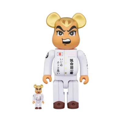 MEDICOM TOY "BEARBRICK" Kigota-Kun 3 100% & 400%