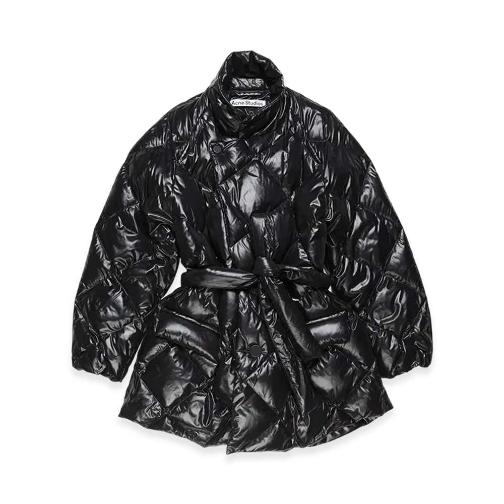 Acne Studios Quilted Down Jacket "Black"